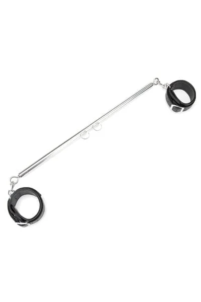 35-47 Inches Expandable Spreader Bar with Leatherette Cuffs
