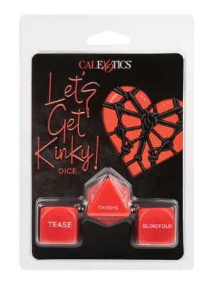 Let's Get Kinky Dice Game Naughty Sex Dice Game for Couples