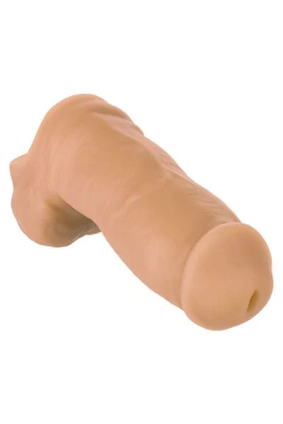 5 Inch Hollow Packer with Stand-to-Pee Functionality - Tan