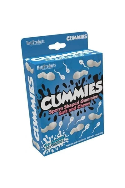 Sperm Shape Gummies Party Supplies Pina Colada Flavored 4.2oz