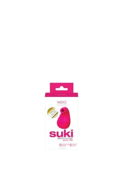 Clitoral Vibrators Suki Rechargeable Sonic Vibe - Foxy Pink