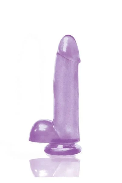 7 Inch Realistic Looking Cocks with Suction Cup - Purple
