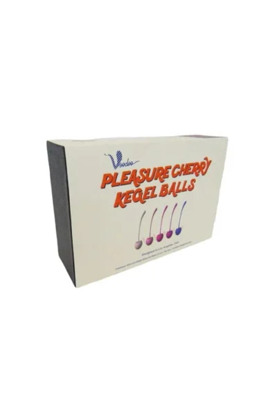 Cherry Kegel Balls Multi-Weighted Pelvic Strengthener - 5 Pack