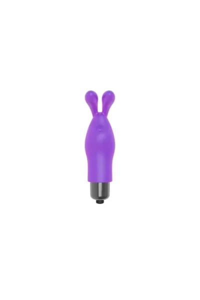 Clitoral Vibrators Bunny Finger Vibrator Clit Stimulator - Purple