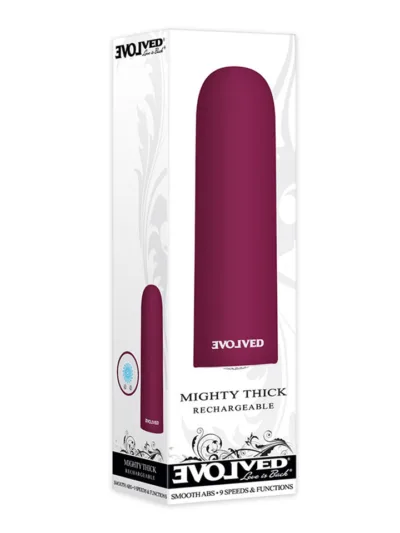Discreet Vibrating Bullet Mighty Thick Vibrator Powerful Big Orgasm