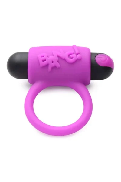 Finger Vibrator Cockring & Satin Blidnfold Bang Couple's Kit
