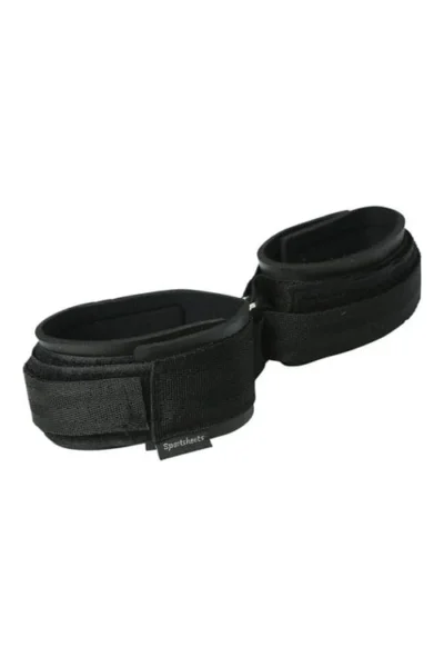 Heavy-Duty HandCuffs with Double Locking Velcro Straps & D-rings