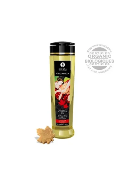 Maple Delight Organica Erotic Massage Oils - 8 Fl. Oz.