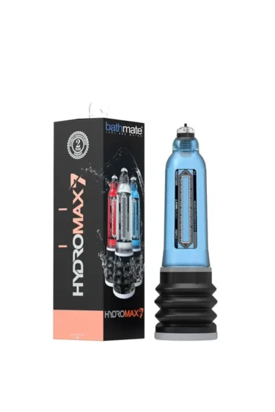 Penis Pump For 5 to 7 Inch Cocks Bathmate Hydromax7 - Blue