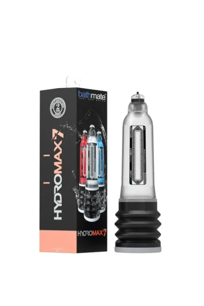 Penis Pump For 5 to 7 Inch Cocks Bathmate Hydromax7 - Clear
