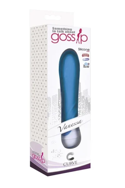Powerful Wand Vibrator with 7 Vibrating Functions Vanessa - Azure