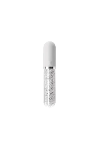 Rechargable Mini Vibrator Clit Massager Glass Vibrator - White
