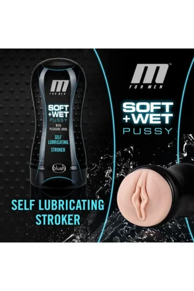 Self Lubricating Stroker Cup Pocket Pussy Masturbation Aid for Man