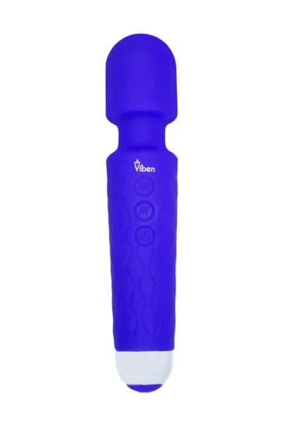 Wand Body Massager with 8 Variable Speeds Clit Stimulator - Violet