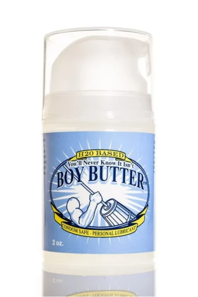 Water-Based Lubricant with Vitamin E & Shea Boy Butter - 2 Oz