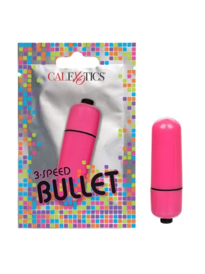 2.25 Inch Bullet Vibrator 3-Speed Clitoral Stimulator - Pink