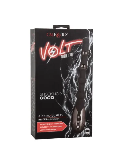 6.5 Inch Anal Vibrator Volt Electro-Beads Anal Stimulator