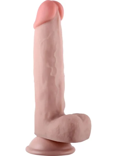 7.5 Inch Mega Dildo Realistic Cock with Balls Suction Cup Base