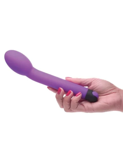 Bulbous Head G-Spot Vibrator with 10 Vibrating Functions - Purple
