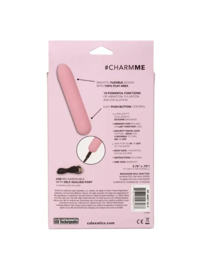 Bullet Vibrator with 10 Powerful Functions Slay Charm Me