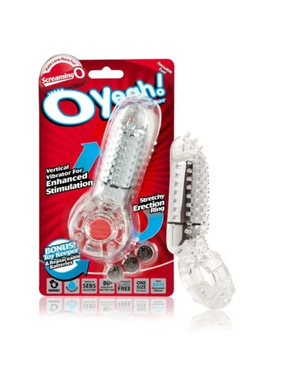 Clitoral Stimulator Vibrating Cock Ring with Vibrating Bullet