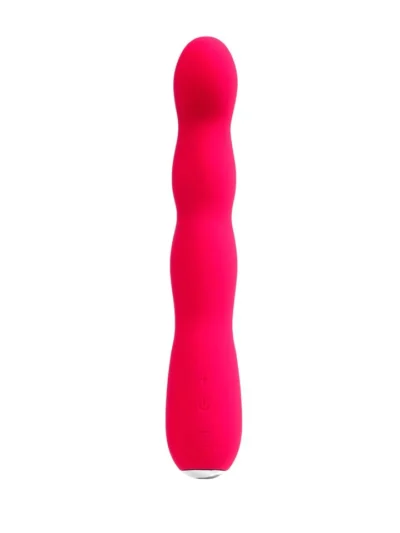 Curved & Flexible Shaft G-spot Vibrator Quiver Plus - Pink