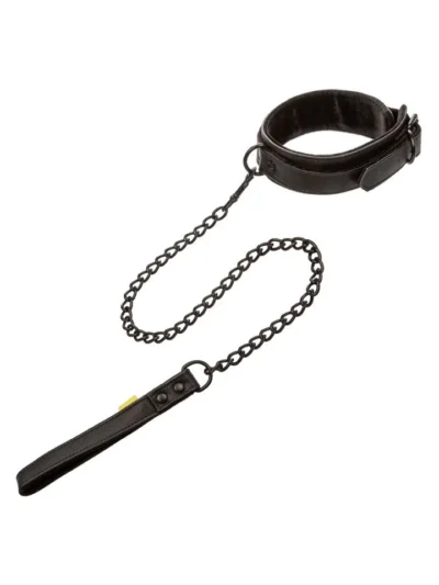 Fetish Toy Boundless Collar & Leash Double Padded For Comfort