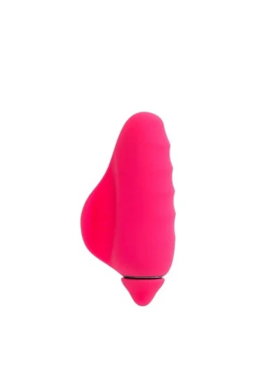 Finger Vibrator Travel Size Clit Vibe 10 Vibration Modes - Pink