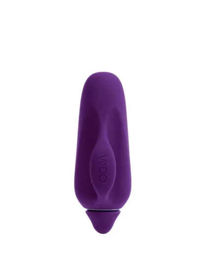 Finger Vibrator Travel Size Clit Vibe 10 Vibration Modes - Purple