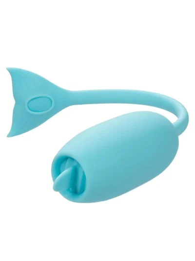 Kegel Teaser with 12 Functions Vibrating Flickering Action - Blue