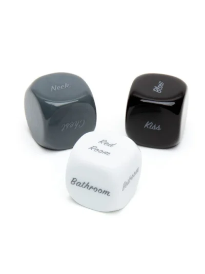 Kinky Dice Game for Couples Adult Dice Game Fifty Shades of Grey