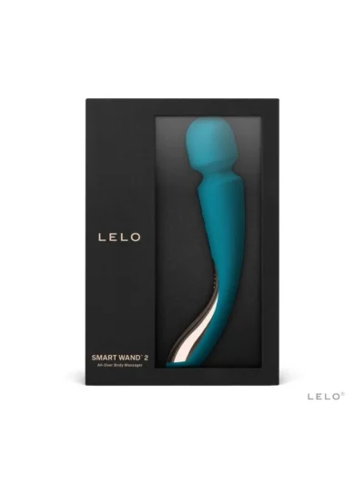Lelo Body Massager Body Wand with 10 Powerful Vibrations - Blue