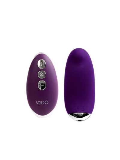Niki Magnetic Panty Vibrator Mini Clit Vibrator - Purple