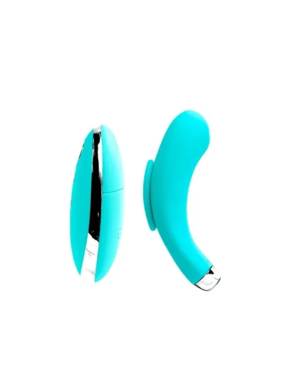 Mini clit vibrator niki flexible magnetic panty vibe - turquoise