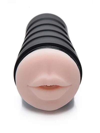 Mistress Dani Deluxe Mouth Masturbator With Controlled Cup - Light
