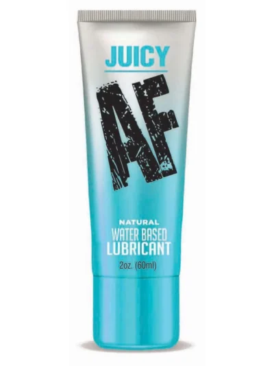 Natural Water Based Personal Lubricant Juicy AF - 2oz