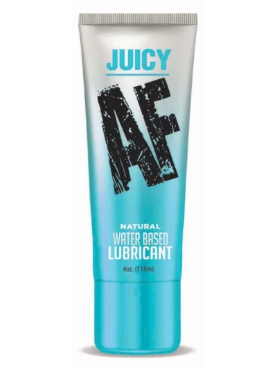 Natural Water Based Personal Lubricant Juicy AF - 4oz