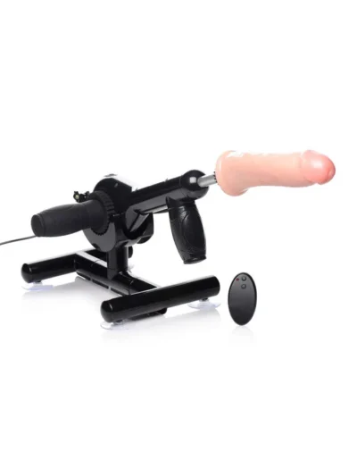 Pro-Bang Sex Machine 6-Inch Cock Dildo Machine with Remote Control