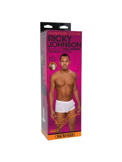 Ricky Johnson 8 Inch Ultraskyn Cock With Vac-U-Lock Suction Cup