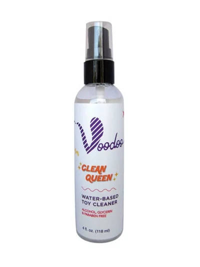 Sex Toy Cleaner Spray Voodoo Clean Queen Sanitizing Spray- 4 Fl Oz
