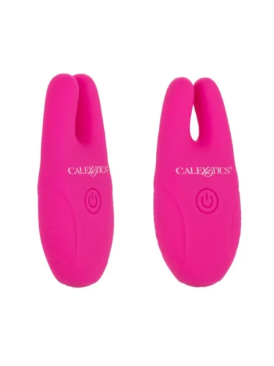 Silicone Remote Control Nipple Clamps Nipplegasms Nipple Play - Pink