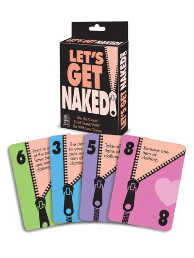 Stripping Card Game Couples Sexy Card Game Let's Get Naked