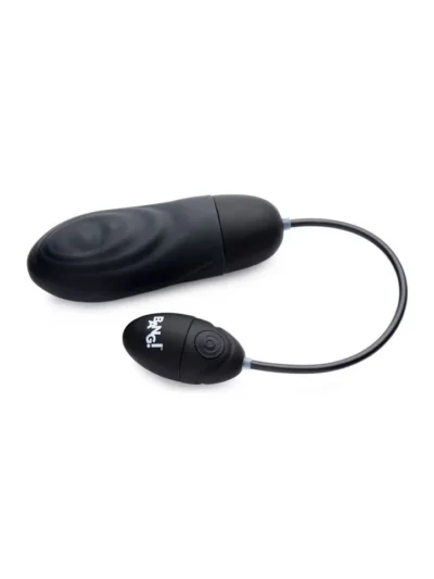 Vibrating Bullet Clit Stimulator with 7 Pulsing Patterns - Black