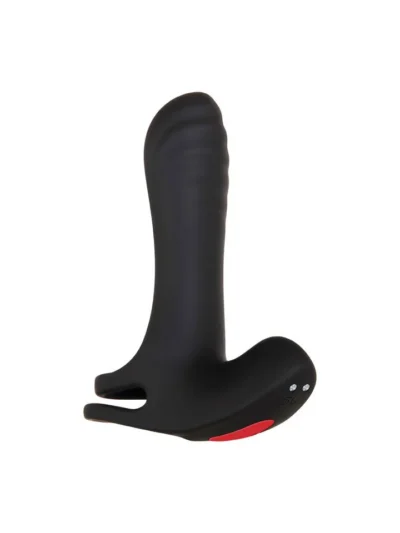 Vibrating Cockring Girth Enhancer Penis Sleeve with Remote Control