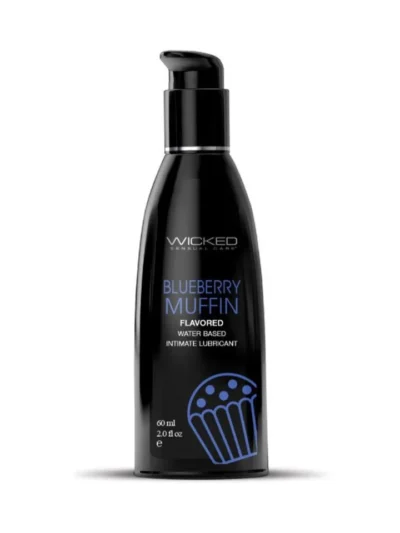 Water-Based Personal Lubricant Blueberry Muffin Flavored - 2 Fl Oz