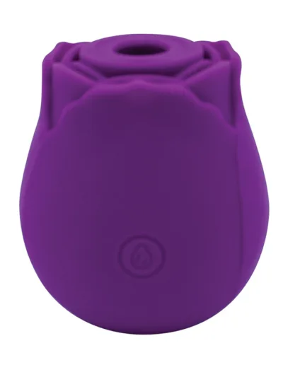 Voodoo Beso Flower Clit Sucking Vibrator Clit Stimulator - Purple