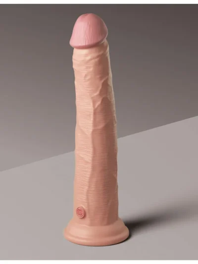 10 Inch Realistic Dildo Silicone Dual Density King Cock - Light