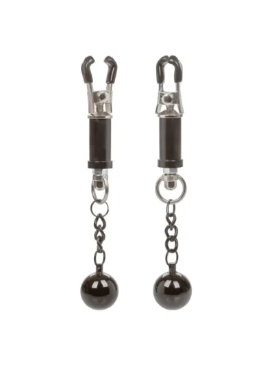 2 Adjustable Nipple Clamps with Weighted Twist Nipple Grips