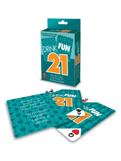 21 Card Game Adult Drinking Card Game and Party Game