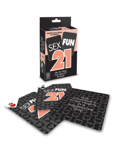 21 Card Deck Sexy Card Game Couples Kinky Party Supplies